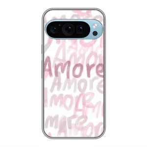 Чохол з принтом «Аморе любов» для Google Pixel 9 Pro