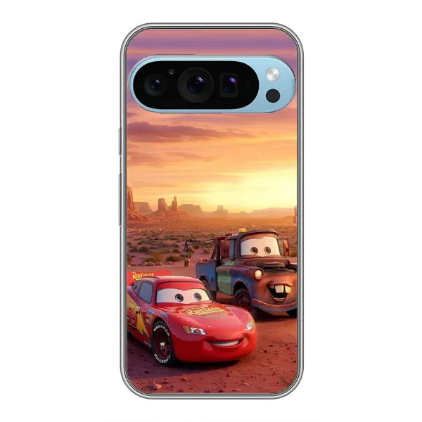 Чохол з принтом «Маквін та Сирник» для Google Pixel 9 Pro Чохол з принтом «Маквін та Сирник» для Google Pixel 9 Pro