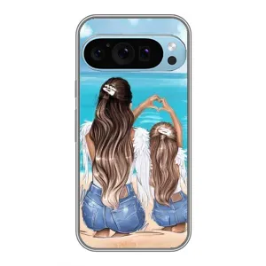 Чохол з друком для Google Pixel 9 Pro - (Мама з дитинкою) (AlphaPrint)