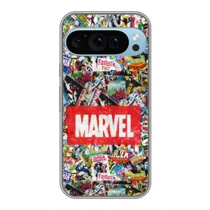 Чехол с принтом «Марвел комиксы» для Google Pixel 9 Pro