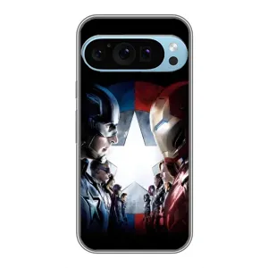 Чехол с принтом «Марвел стайл» для Google Pixel 9 Pro