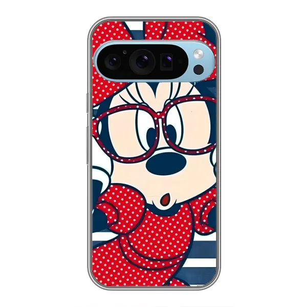 Чохол з принтом «Маус в окулярах» для Google Pixel 9 Pro