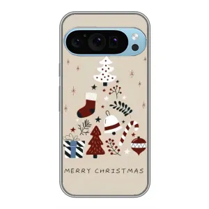 Рождественские Чехлы для Google Pixel 9 Pro (VPrint)