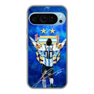 Чохли для Google Pixel 9 Pro (Leo чемпіон) (AlphaPrint) (Мессі збірна)