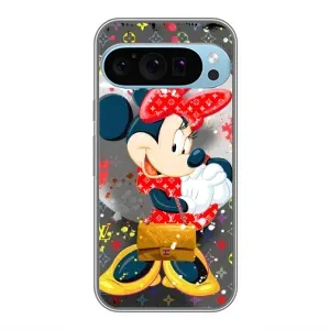 Чохол Disney Mouse Google Pixel 9 Pro (PREMIUMPrint) (Minni з бантіком)