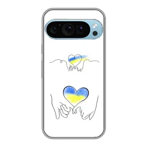 Чохол для Патріота України Google Pixel 9 Pro - (AlphaPrint) (Мир Україні)