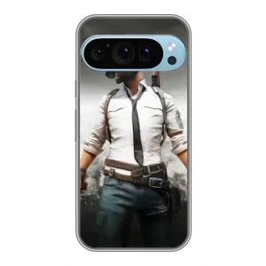 Чеjхол PUBG для Гугл Пиксель 9 Про (AlphaPrint) (Пабг мен)