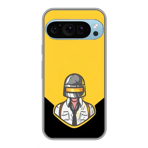 Чехол с принтом «Пабг в шлеме» для Google Pixel 9 Pro Чехол с принтом «Пабг в шлеме» для Google Pixel 9 Pro