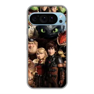 Чохол як приборкати дракона на Google Pixel 9 Pro (Персонажі дракона)