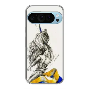 Чохли (Доброго вечора, ми за України) для Гугл Пиксель 9 Про (AlphaPrint) (Перемога)