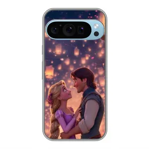 Чохол Рапунцель для Google Pixel 9 Pro (Принцеса та принц)