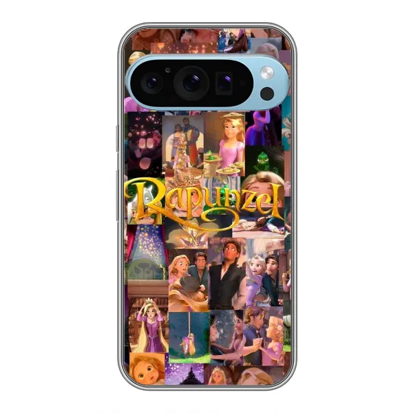 Чохол з принтом «Колаж Рапунцель» для Google Pixel 9 Pro