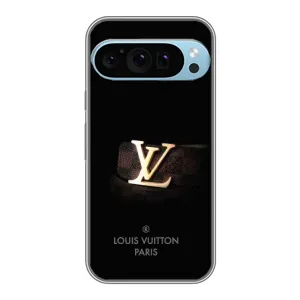 Чехлы Луи Витон для Google Pixel 9 Pro (AlphaPrint - LOUIS VUITTON) (ремешок LV)