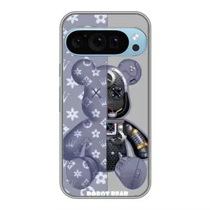Крутые Чехлы Луи Виттон для Google Pixel 9 Pro (AlphaPrint) (Робот Мишка)