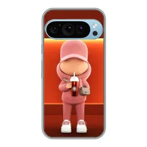 Крутые Чехлы Луи Виттон для Google Pixel 9 Pro (AlphaPrint) (С Кофе)