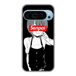 Чохол з принтом «Senpai» для Google Pixel 9 Pro
