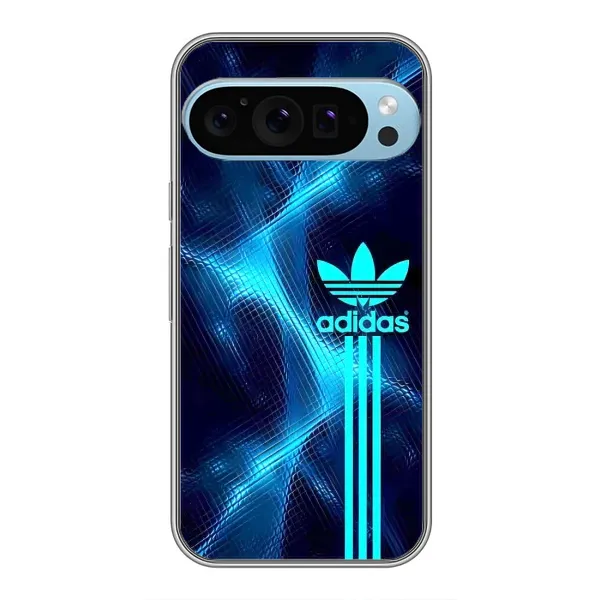 Чохол з принтом «Синій Адідас» для Google Pixel 9 Pro