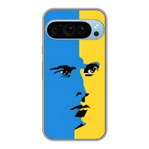 Украинские Чехлы для Google Pixel 9 Pro с картинкой УПА (AlphaPrint) (Степан Бандера)