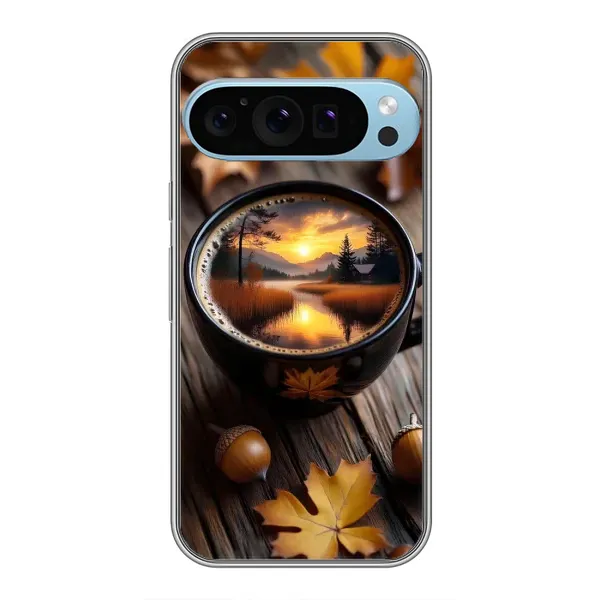 Чохол з принтом «Темна кава» для Google Pixel 9 Pro Чохол з принтом «Темна кава» для Google Pixel 9 Pro