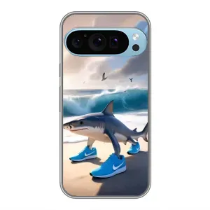 Чохол з мемом Тралалело тралала на Google Pixel 9 Pro