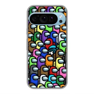 Чехол Амонг Ас для Google Pixel 9 Pro (AlphaPrint) (Убит)
