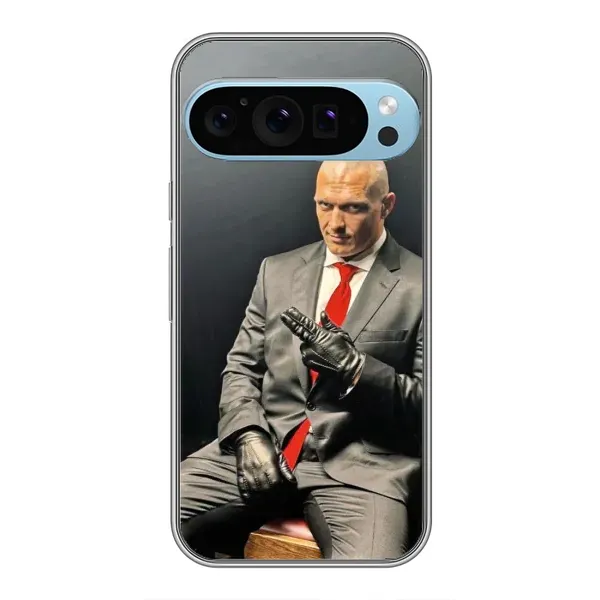 Чехол с принтом «Усик Hitman» для Google Pixel 9 Pro