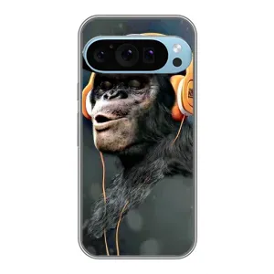 Чехол с принтом «В наушниках» для Google Pixel 9 Pro