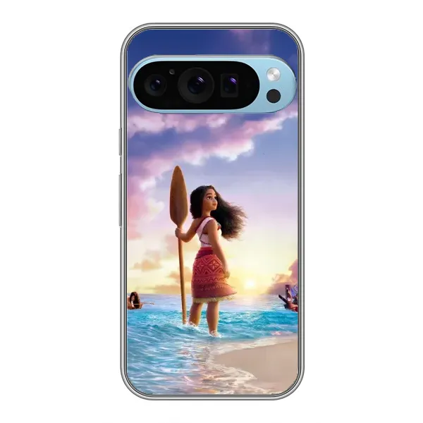 Чохол з принтом «Моана з веслом» для Google Pixel 9 Pro Чохол з принтом «Моана з веслом» для Google Pixel 9 Pro