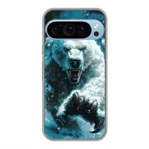 Чохол з принтом «Полярний ведмідь» для Google Pixel 9 Pro