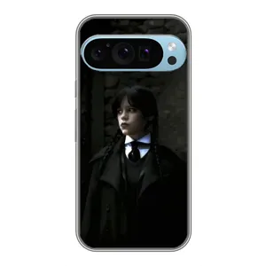 Чохол з дизайном Венздей 2 на Google Pixel 9 Pro (Темний стиль Венздей)