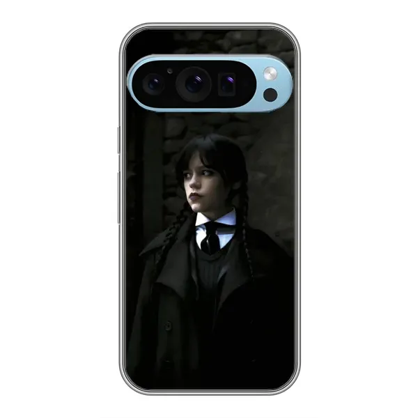 Чехол с принтом «Темный стиль Уэнздей» для Google Pixel 9 Pro Чехол с принтом «Темный стиль Уэнздей» для Google Pixel 9 Pro