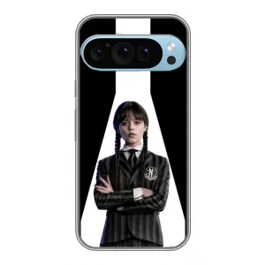 Чохли Венсдей на Google Pixel 9 Pro Уенсдей (AlphaPrint) (W-Wednesday)