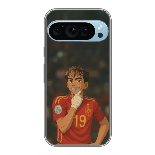 Чохол з принтом «Ямаль аніме» для Google Pixel 9 Pro Чохол з принтом «Ямаль аніме» для Google Pixel 9 Pro