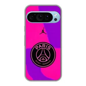 Чохли PSG для Google Pixel 9 Pro (AlphaPrint) (яскравий ПСЖ)