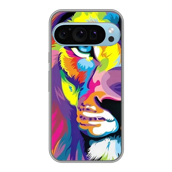 Чехол с принтом «Яркий Лев» для Google Pixel 9 Pro Чехол с принтом «Яркий Лев» для Google Pixel 9 Pro