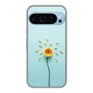 Чохли з квітами для Google Pixel 9 Pro (VPrint) (Жовта квітка)
