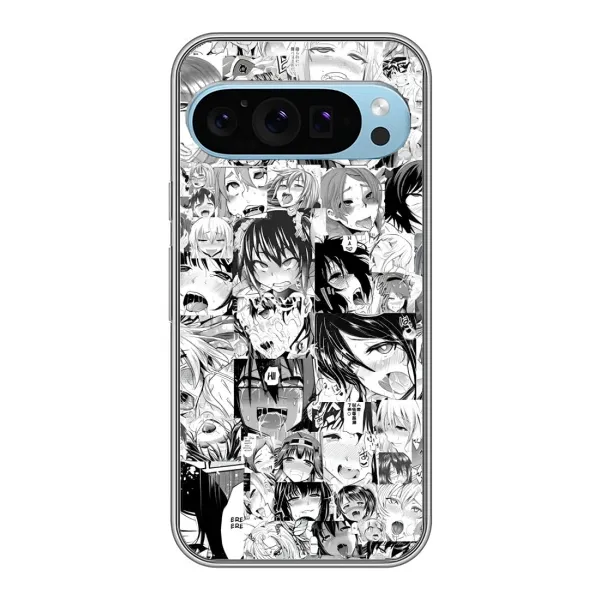 Чехол с принтом «Ahegao manga» для Google Pixel 9 Чехол с принтом «Ahegao manga» для Google Pixel 9