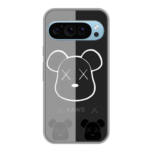 Чехол с принтом «БеарБрик глаза» для Google Pixel 9