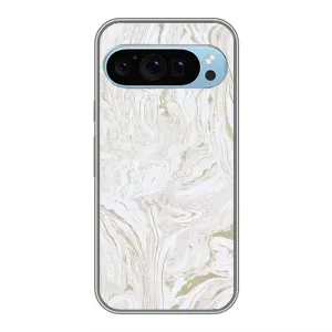 Чехол с принтом «Белый мрамор» для Google Pixel 9