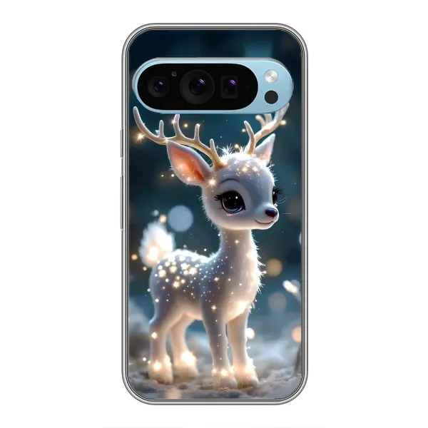 Чехол с принтом «Блестящий олененок» для Google Pixel 9