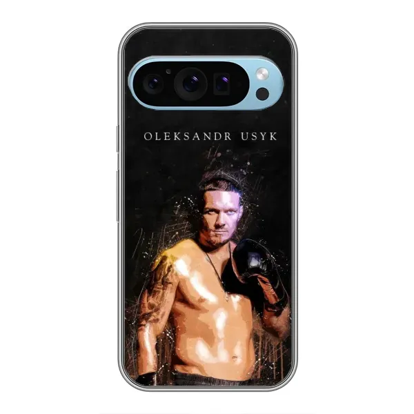 Чохол з принтом «Боксер Олександр Усик» для Google Pixel 9