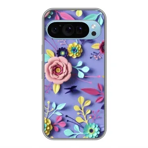 Чохли з квітами для Google Pixel 9 (VPrint) (Дизайн квітів)