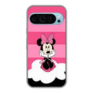 Міккі Маус чохол для Google Pixel 9 (AlphaPrint - Мультяшні) (Дівчинка Maus)