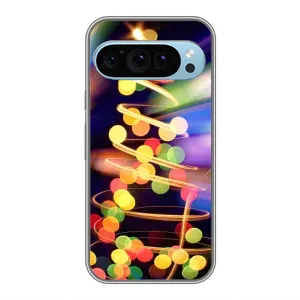 Чехол с принтом «Елка с гирлянд» для Google Pixel 9