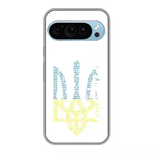Чехол с принтом «Герб из букв» для Google Pixel 9