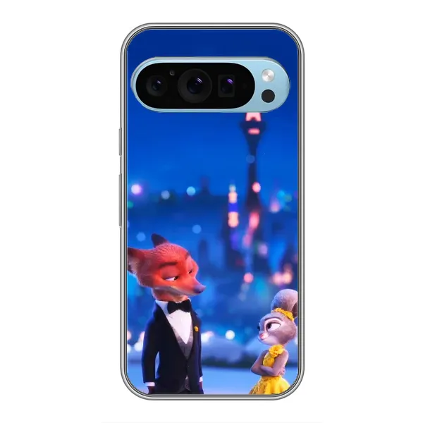 Чехол с принтом «Романтический вечер Зверополис» для Google Pixel 9