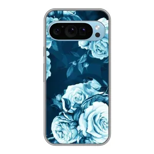 Чехлы (ART) Цветы на Google Pixel 9 (VPrint) (Блактині бутони)