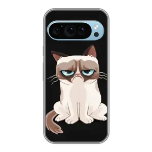 Чехол с принтом «Грустный кот» для Google Pixel 9
