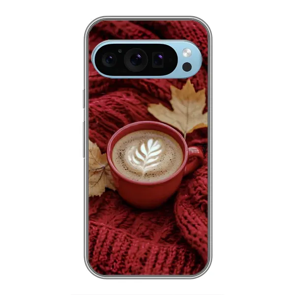 Чохол з принтом «Кава на ковдрі» для Google Pixel 9 Чохол з принтом «Кава на ковдрі» для Google Pixel 9