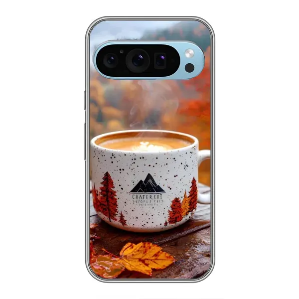 Чохол з принтом «Кава на природі» для Google Pixel 9 Чохол з принтом «Кава на природі» для Google Pixel 9